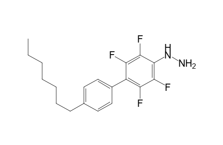 [2,3,5,6-tetrafluoro-4-(4-heptylphenyl)phenyl]hydrazine
