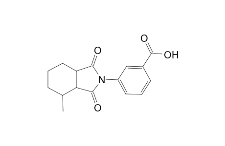 Benzoic acid, 3-(octahydro-4-methyl-1,3-dioxo-2-isoindolyl)-