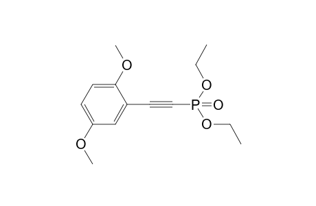 P-(2-(2,5-Dimethoxyphenyl)ethynyl)-diethyl phosphonate