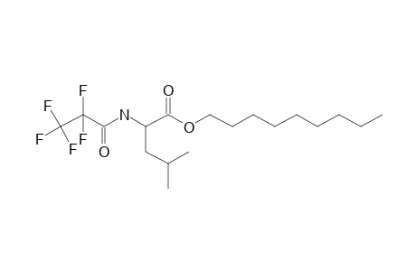 L-Leucine, N-pentafluoropropionyl-, nonyl ester