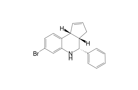 (3aSR,4RS,9bRS)-7-Bromo-4-phenyl-3a,4,5,9b-tetrahydro-3Hcyclopenta[c]quinoline