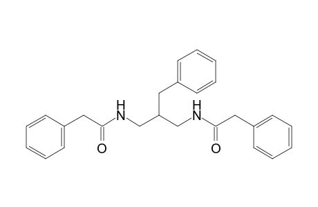 2-Benzyl-(N,N'-bis(phenylacetyl)]-1,3-propandiamine