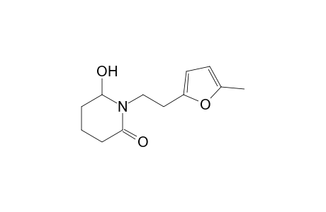 1-[2-(5-methylfuran-2-yl)ethyl]-6-oxidanyl-piperidin-2-one