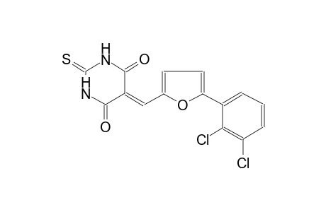 4,6(1H,5H)-pyrimidinedione, 5-[[5-(2,3-dichlorophenyl)-2-furanyl]methylene]dihydro-2-thioxo-