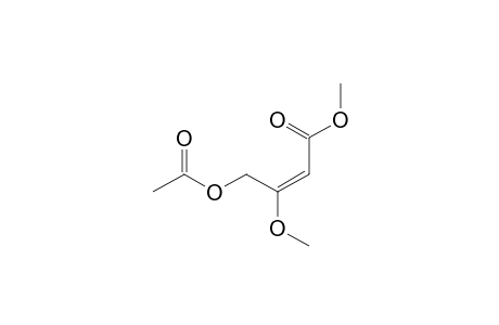 Methyl (E)-4-Acetoxy-3-methoxy-2-butenoate