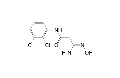 Propanamide, 3-amino-N-(2,3-dichlorophenyl)-3-(hydroxyimino)-