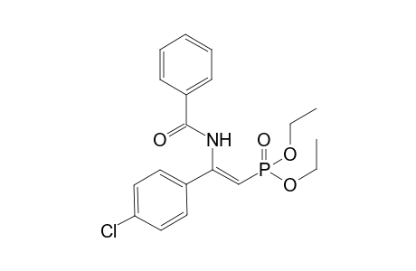 (Z)-Diethyl 2-benzamido-2-(4-chlorophenyl)vinylphosphonate