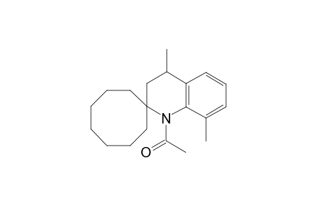 4,8-Dimethyl-1-acetyl-3,4-dihydro-spiro[cyclooctane-1',2(1H)-quinoline]