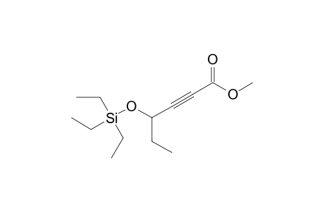 Methyl 4-[(triethylsilyl)oxy]hex-2-ynoate