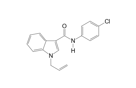 N-(4-Chlorophenyl)-1-(prop-2-en-1-yl)-1H-indole-3-carboxamide