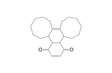 4a,4b,5,6,7,8,9,10,11,12,13,14,15,16,16a,16b-Hexadecahydrodicycloocta[a,c]naphthalene-1,4-dione