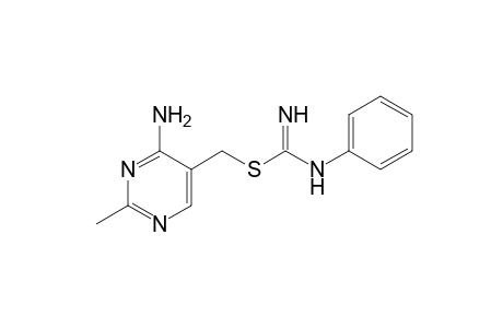 2-[(4-amino-2-methyl-5-pyrimidinyl)methyl]-3-phenyl-2-thiopseudourea