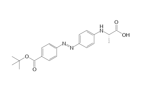 (S)-2-(4{[4-(tert-Butoxycarbonyl)phenyl]diazenyl}phenylamino)propanoic Acid