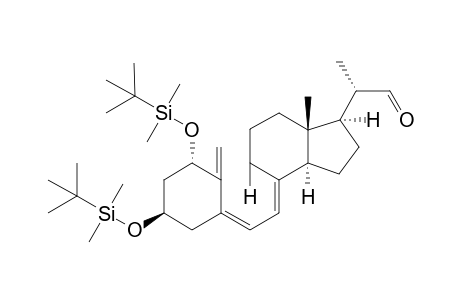 (5Z,7E)-(1S,3R,20S)-1,3-bis[(tert-butyldimethylsilyl)oxy]-9,10-seco-22,23-dinor-5,7,10(19)-cholatrien-24-al