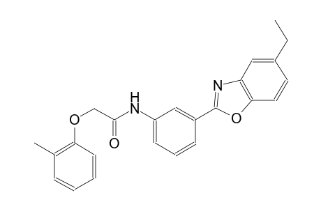 acetamide, N-[3-(5-ethyl-2-benzoxazolyl)phenyl]-2-(2-methylphenoxy)-