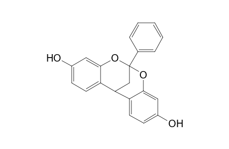 3,9-Dihydroxy-6-phenyl-6,12-methano-12H-dibenzo[d,g]-(1,3)-dioxocine