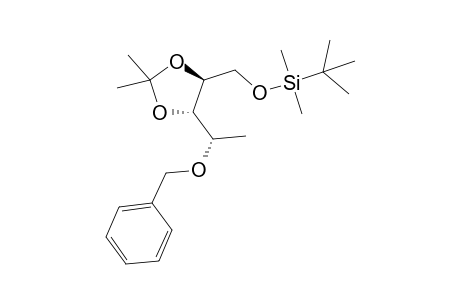 (2S,3S,4R)-4-Benzyloxy-1-tert-Butyldimethylsiloxy-2,3-isopropyidenedioxypentane