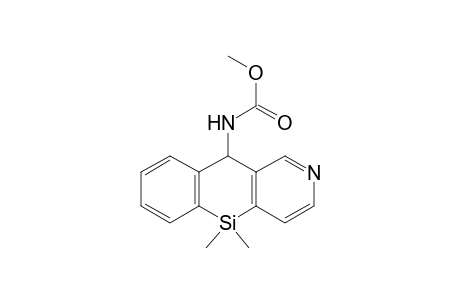 Methyl 5,5-dimethyl-5,10-dihydro[1]benzosilino[3,2-c]pyridin-10-ylcarbamate