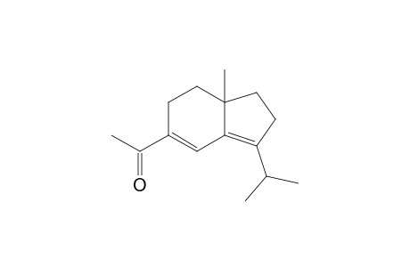 3-ACETYL-6-METHYL-9-(1-METHYLETHYL)-BICYCLO-[4.3.0]-NONA-2,9-DIENE