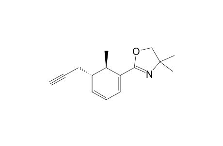 trans-4,5-Dihydro-4,4-dimethyl-2-(6-methyl-5-(2-propynyl)-1,3-cyclohexadien-1-yl)oxazole