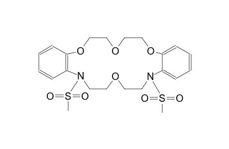 16,22-bis(methylsulfonyl)-6,7,9,10,17,18,21,22-octahydro-16H,20H-dibenzo[h,q][1,4,7,13,10,16]tetraoxadiazacyclooctadecine
