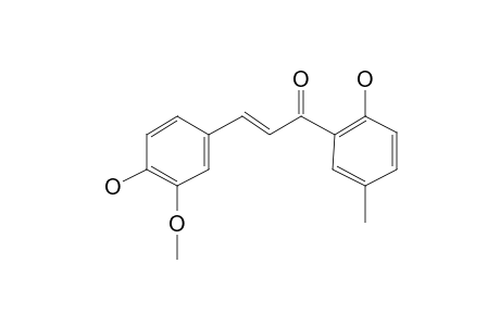 4,2'-Dihydroxy-3-methoxy-5'-methylchalcone (isomer 2)