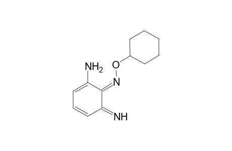 (6E)-5-azanylidene-6-cyclohexyloxyimino-cyclohexa-1,3-dien-1-amine