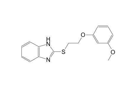 1H-benzimidazole, 2-[[2-(3-methoxyphenoxy)ethyl]thio]-