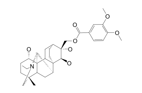 N-ETHYL-1-ALPHA-HYDROXY-17-VERATROYLDICTIZINE