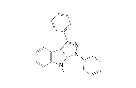 1,3-Diphenyl-8-methyl-3.alpha.,8.alpha.-dihydro-pyrazolo[3,4-b]indole