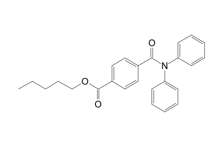 Terephthalic acid, monoamide, N,N-diphenyl-, pentyl ester