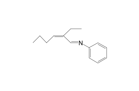Cond. product of alpha-ethyl-beta-propylacrolein and aniline