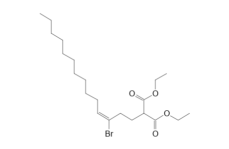 (E)-diethyl 2-(3-bromotetradec-3-en-1-yl)malonate