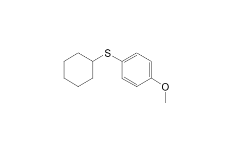 Cyclohexyl(4-methoxyphenyl)sulfane