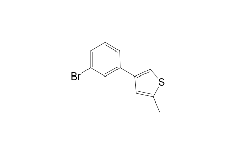 4-(3-Bromophenyl)-2-methylthiophene