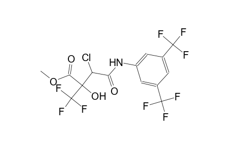 methyl 4-[3,5-bis(trifluoromethyl)anilino]-3-chloro-2-hydroxy-4-oxo-2-(trifluoromethyl)butanoate