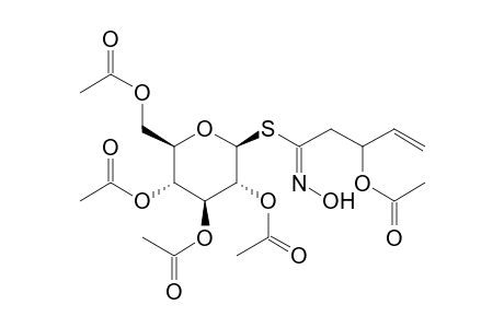 .beta.-D-Glucopyranose, 1-thio-, 2,3,4,6-tetraacetate 1-[3-(acetyloxy)-N-hydroxy-4-pentenimidate], (Z)-