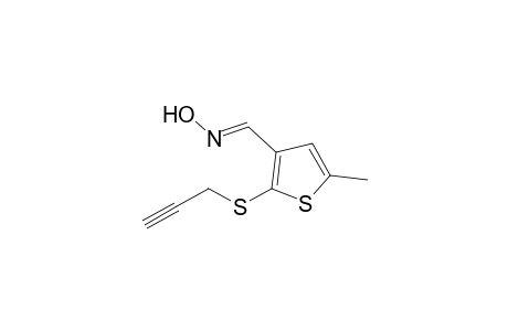 2-[(2'-Propynyl)thio]-5-methylthiophene-3-formyloxime