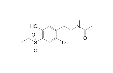 2C-T-2-M (O-demethyl-sulfone-acetyl-)