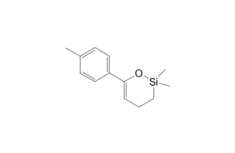 2,2-Dimethyl-6-p-tolyl-3,4-dihydro-2H-1,2-oxasiline