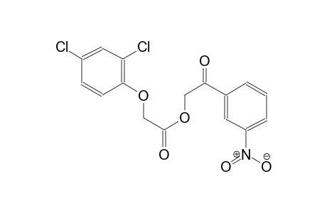 2-(3-nitrophenyl)-2-oxoethyl (2,4-dichlorophenoxy)acetate
