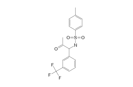 2-(3'-FLUOROPHENYL)-2-(4''-TOLUENE)-SULFONYLAMINOPROPANONE