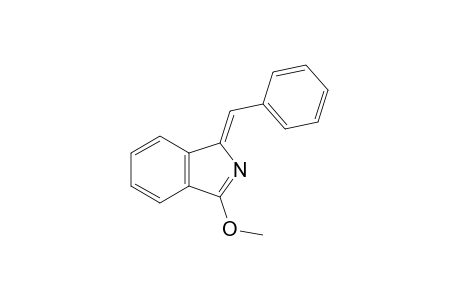 3-Benzylidene-1-methoxyisoindole