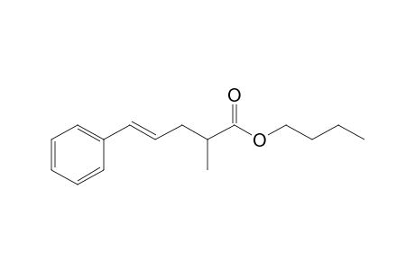 Butyl (E)-2-methyl-5-phenyl-4-pentenoate