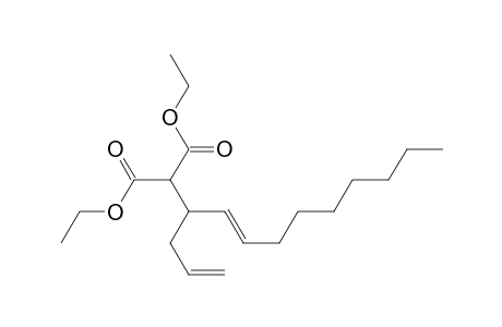 Diethyl 2-[2-(1'-propenyl)-2-decenyl]propanedioate