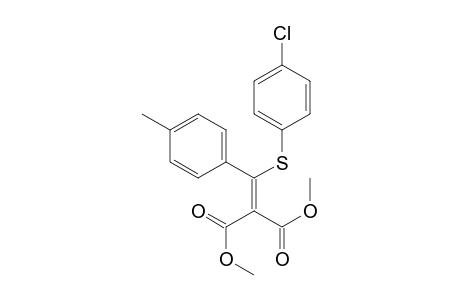 Dimethyl-(.alpha.((p-chlorophenyl)thio)-p-methylbenzylidene)malonate