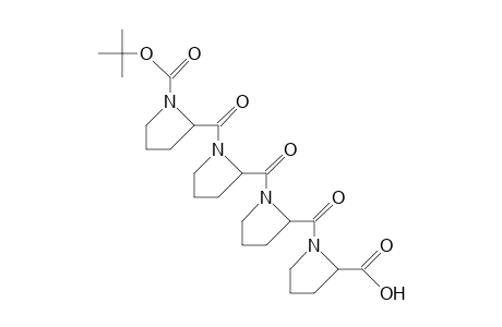 N-T-Butoxycarbonyl-prolyl-prolyl-prolyl-proline