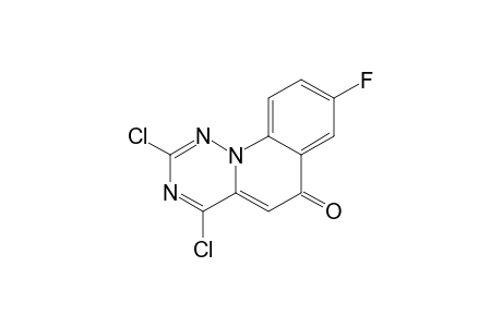 2,4-DICHLORO-8-FLUORO-6H-[1,2,4]-TRIAZINO-[1,6-A]-QUINOLIN-6-ONE