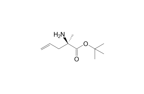 (2R)-2-amino-2-methyl-4-pentenoic acid tert-butyl ester
