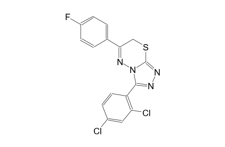 3-(2,4-dichlorophenyl)-6-(4-fluorophenyl)-7H-[1,2,4]triazolo[3,4-b][1,3,4]thiadiazine